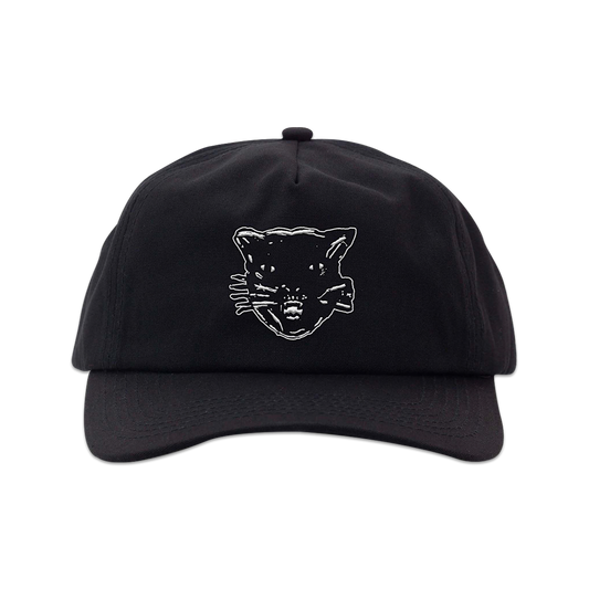 Cat Head Black Cap
